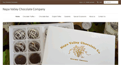 Desktop Screenshot of napavalleychocolateco.com